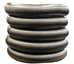 9 Inch Diameter Double Ply Smooth Round Chimney Liner (Only)