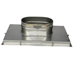 Oval Terra Cotta Top Plate