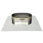 Oval Mesh Bottom Plate